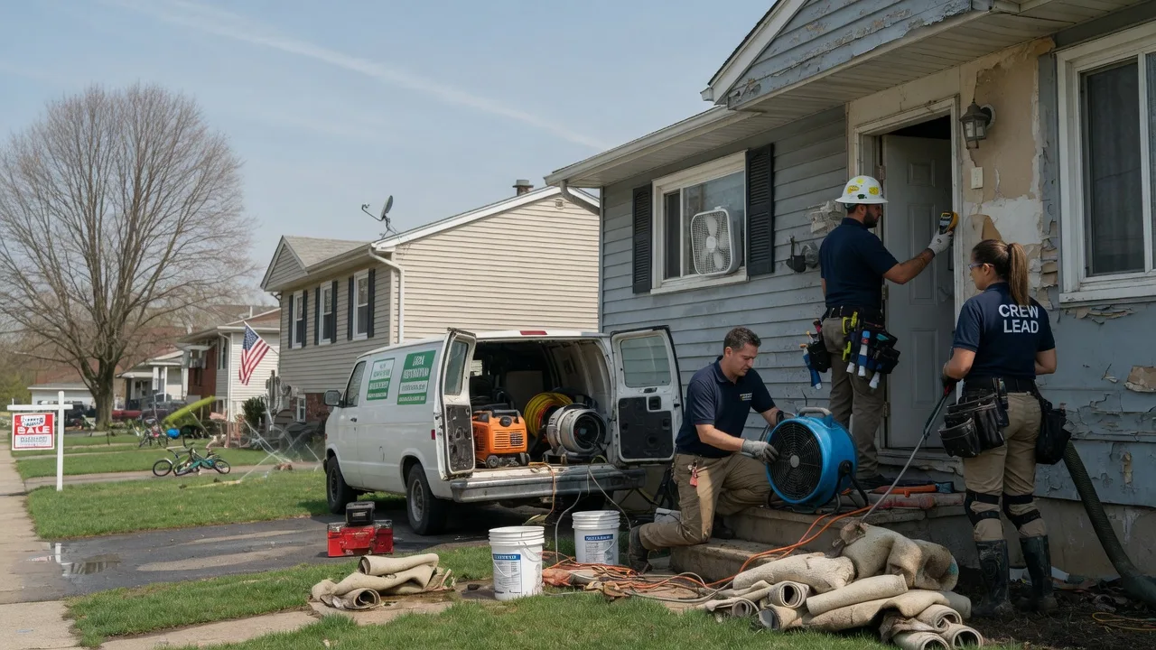 Flood Cleanup in Portageville, NY near me